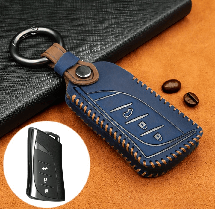 NEW【レクサス】ナチュラルステッチレザーキーケース 〔Aタイプ〕