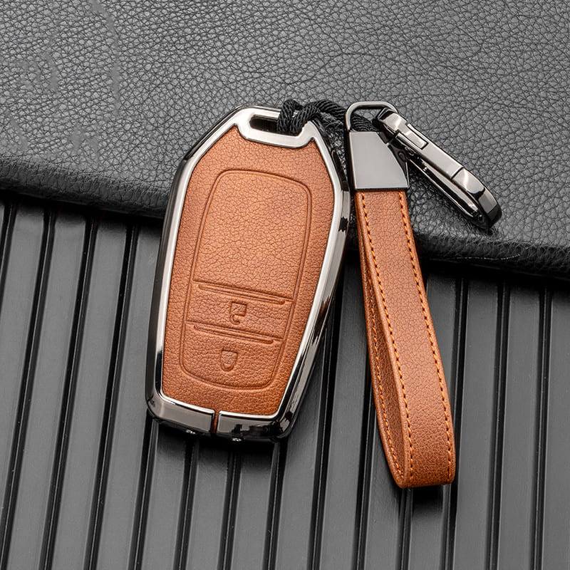 【トヨタ】レザーメタリックスマートキーケース〔Eタイプ〕