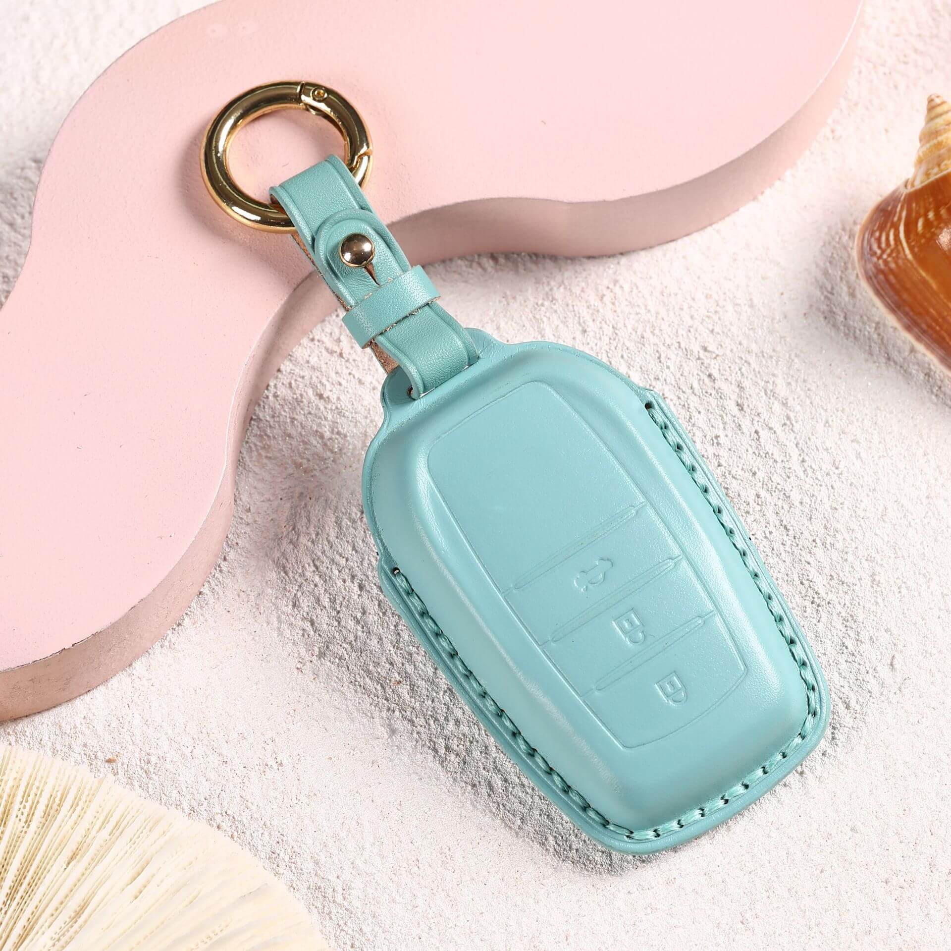 【トヨタ】レザーパステルスマートキーケース 〔Eタイプ〕