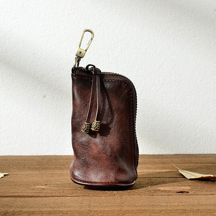 【全車種】レザーマルチ収納スマートキーケース