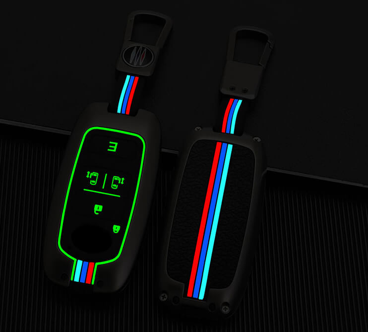 【ダイハツ】トリコロールカラーラインスマートキーケース〔Bタイプ〕