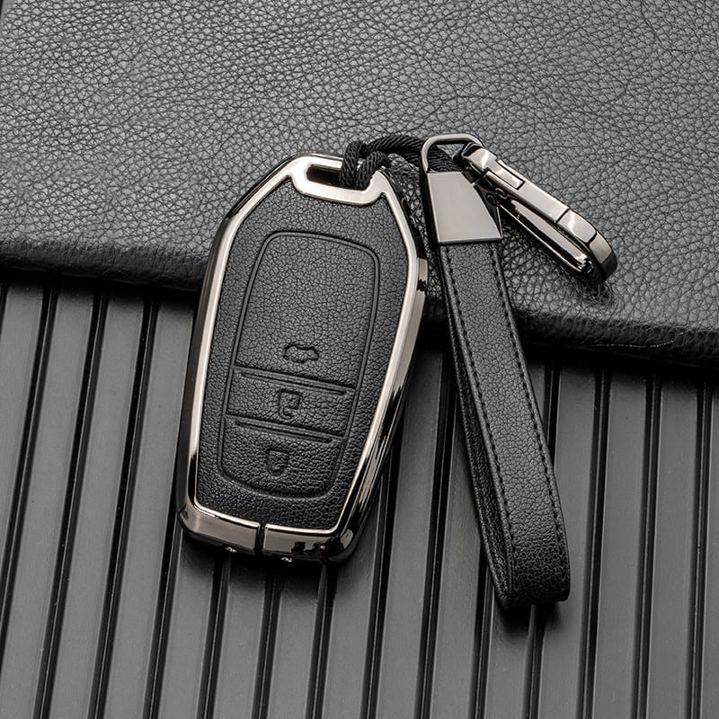 【トヨタ】レザーメタリックスマートキーケース〔Eタイプ〕