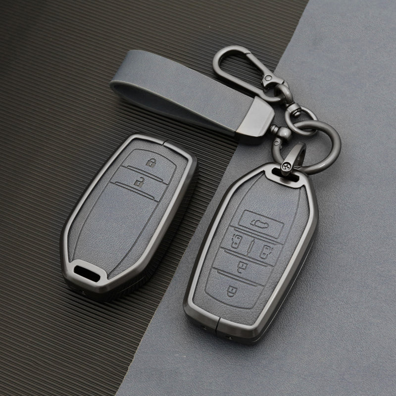 【トヨタ】レザーストラップスマートキーケース〔Fタイプ〕