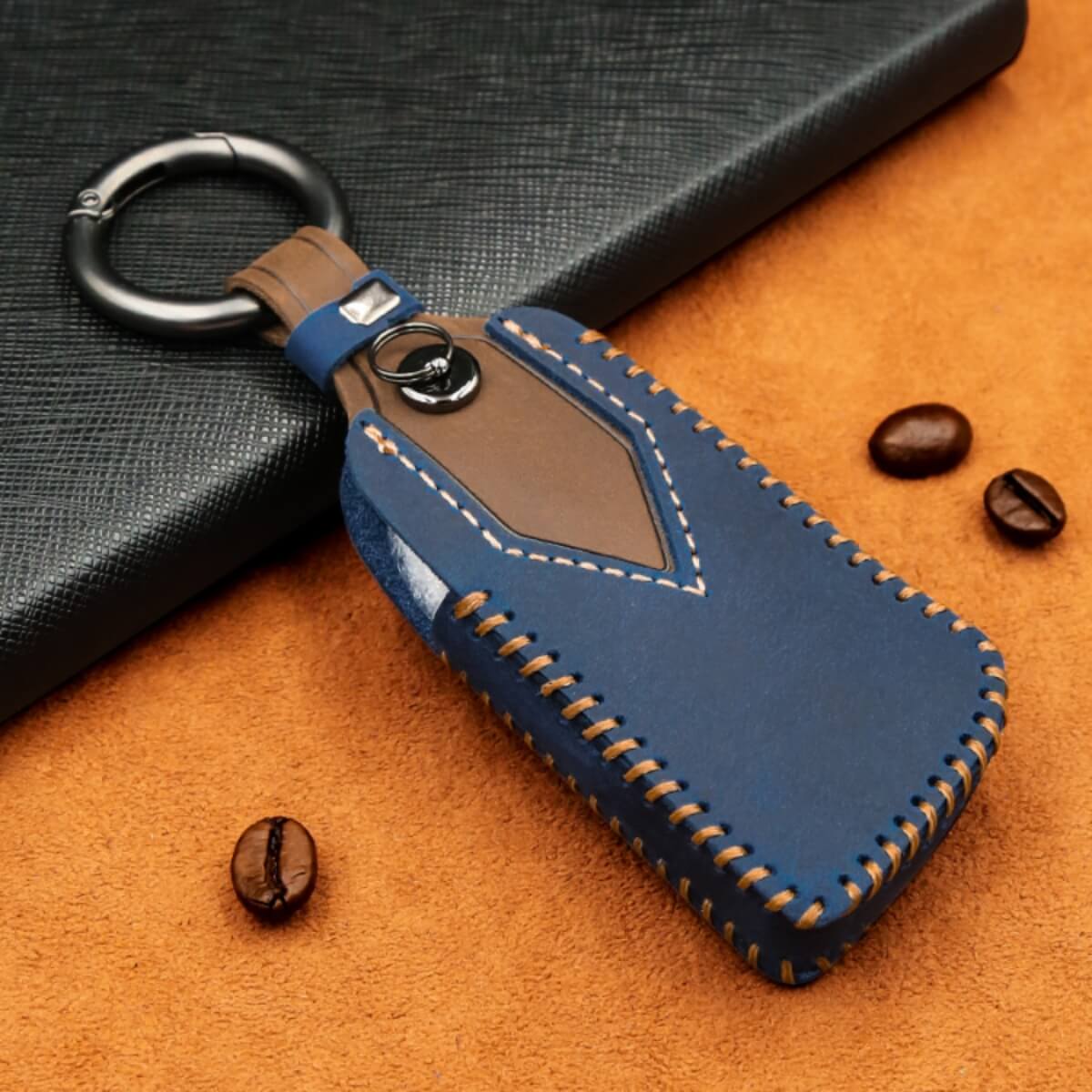 NEW【レクサス】ナチュラルステッチレザーキーケース 〔Aタイプ〕