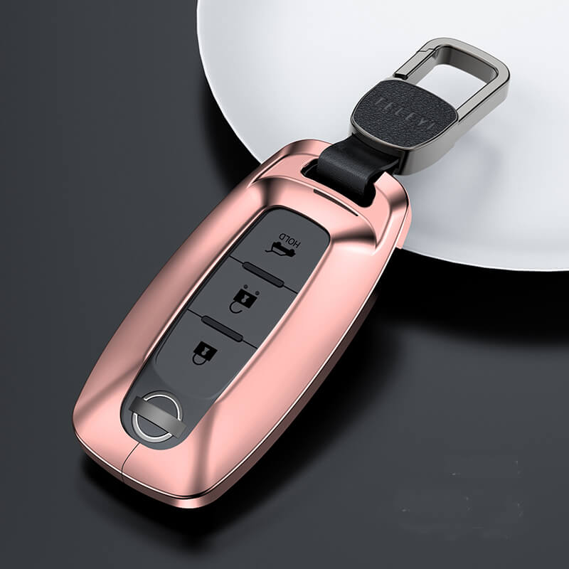 【日産】バックル付きメタリックスマートキーケース〔Bタイプ〕