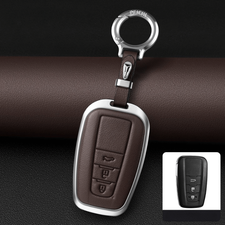 【トヨタ】キーフィットレザースマートキーケース〔Fタイプ〕