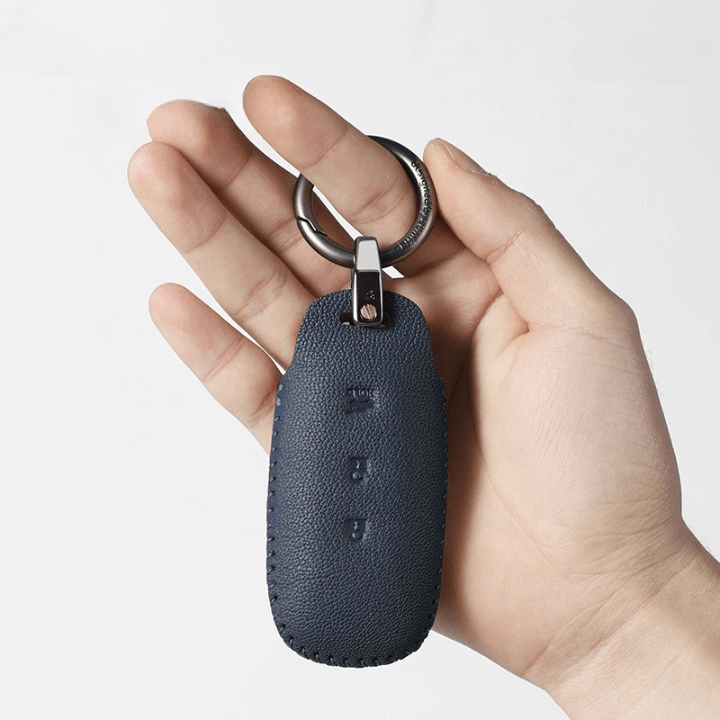 【日産】シックレザーカバーキーケース 〔Bタイプ〕