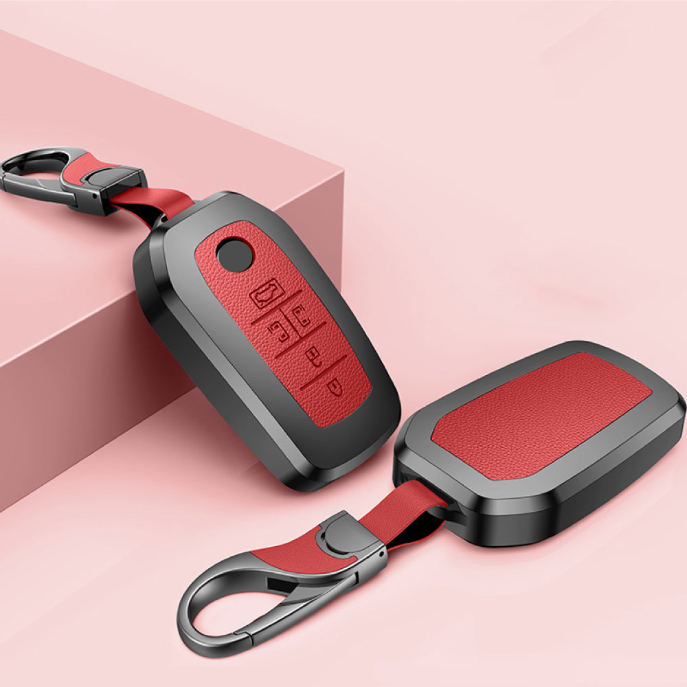 【トヨタ】メタリックスマートキーケース〔Eタイプ〕※キー背面が平面（フラット）のみ対応