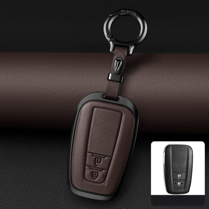 【トヨタ】キーフィットレザースマートキーケース〔Fタイプ〕