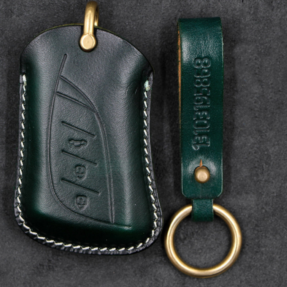 【レクサス】ナンバー変更レザースマートキーケース〔Aタイプ〕