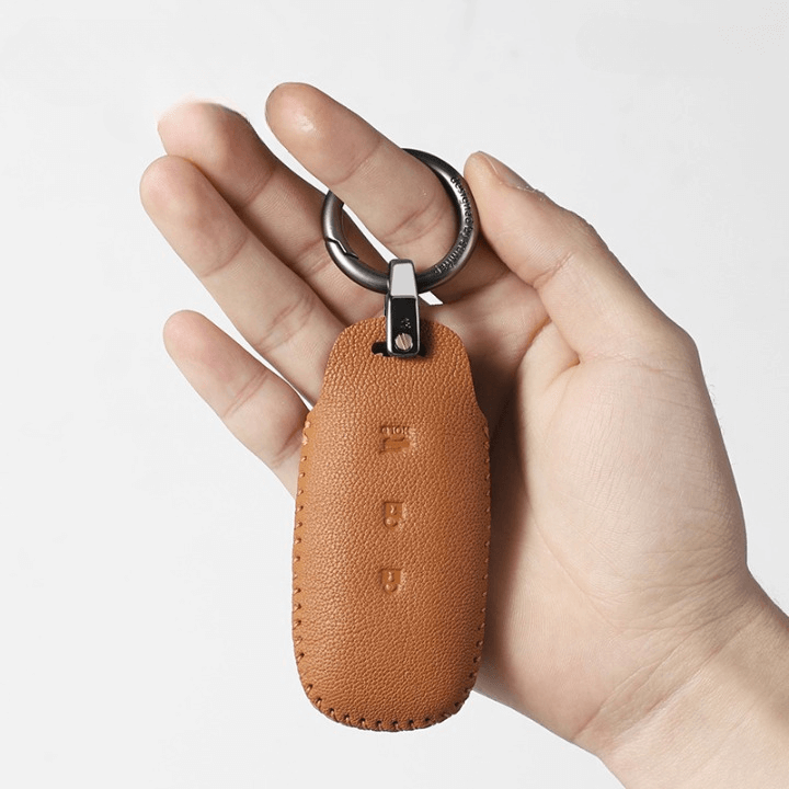 【日産】シックレザーカバーキーケース 〔Bタイプ〕